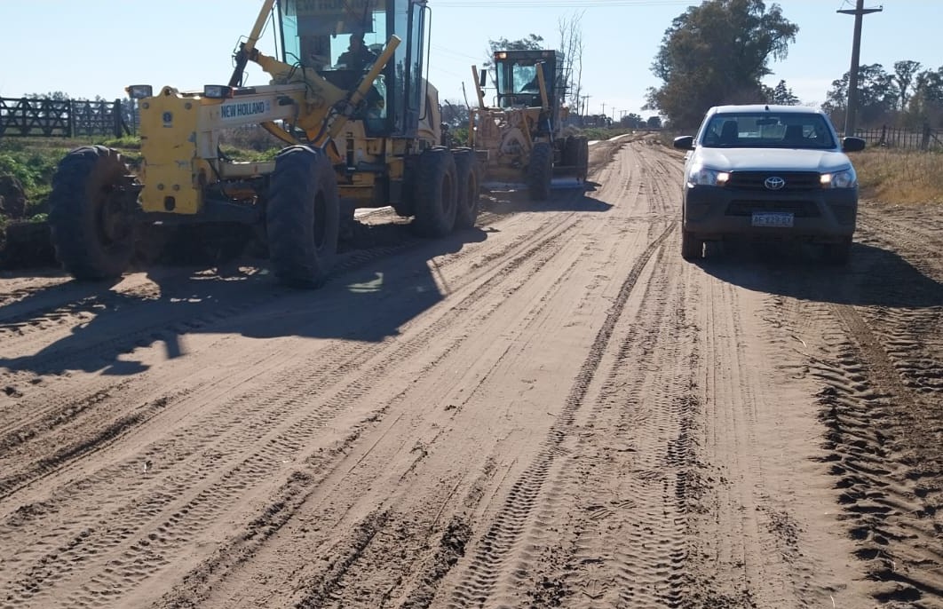 NUEVOS TRABAJOS EN CAMINOS DEL DISTRITO